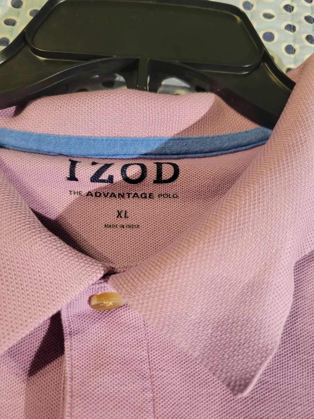 Izod Light Lilac Polo with Subtle Logo